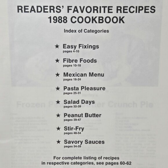 Vintage 1980s Edmonton Journal Reader Favorite Recipes Cookbook Alberta Newspape - Picture 5 of 16